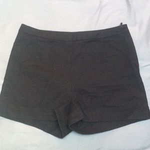 H&M high waisted black booty shorts